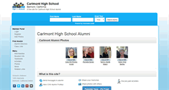 Desktop Screenshot of carlmonthighschool.org