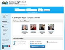 Tablet Screenshot of carlmonthighschool.org